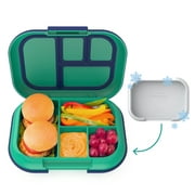 Bentgo Kids Chill Bento-Style Lunch Box - Removable Ice Pack - Green