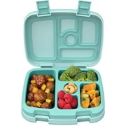 Bentgo Kids Leak-Proof, 5-Compartment Bento-Style Kids Lunch Box - Ideal Portion Sizes for Ages 3 to 7, BPA-Free, Dishwasher Safe, Food-Safe Materials (Seafoam)