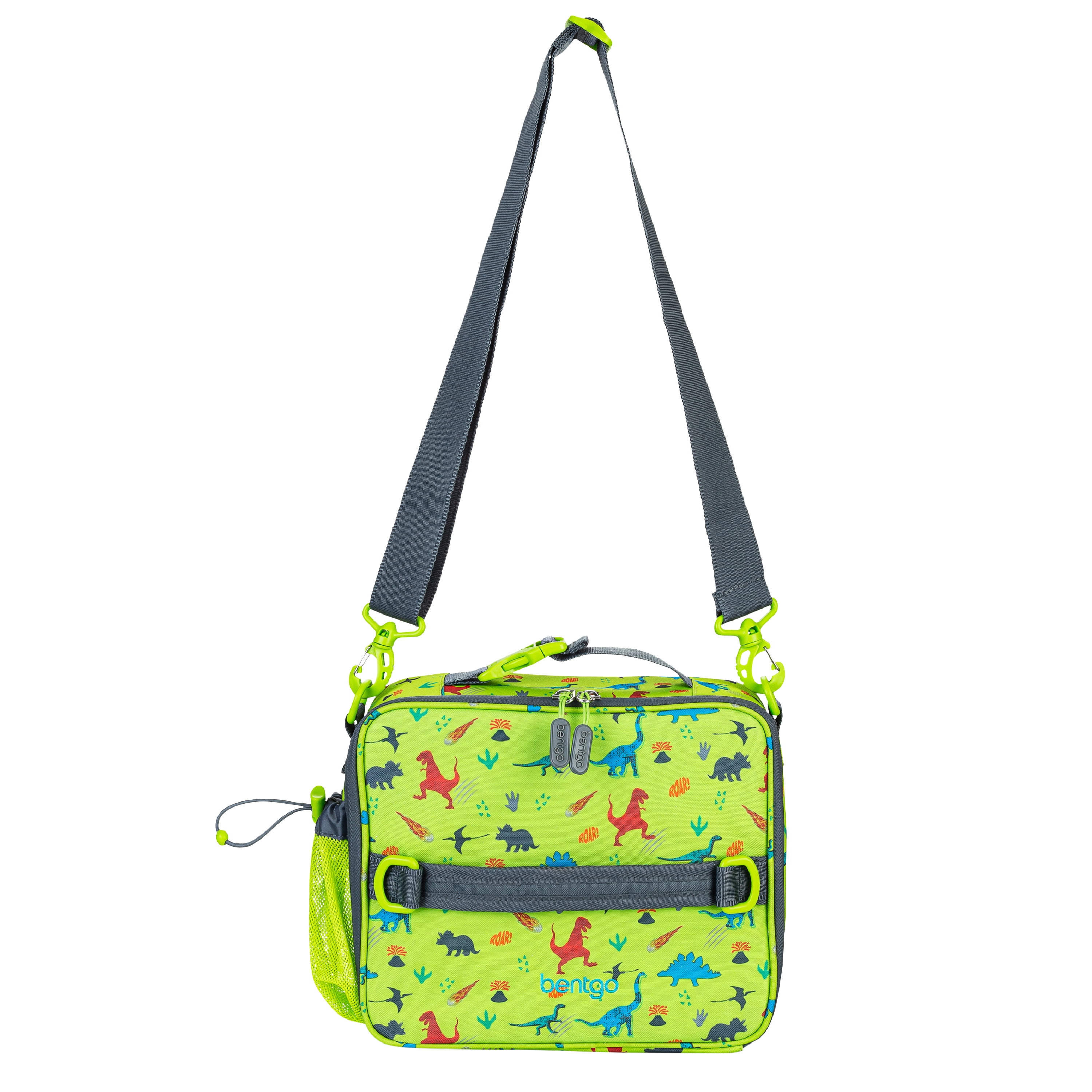 Bentgo Kids Lunch Bag (Dino) - Durable, Double-Insulated Lunch Bag
