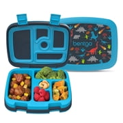 Bentgo Kids Prints Leak-Proof, 5-Compartment Bento-Style Kids Lunch Box - Ideal Portion Sizes for Ages 3-7, Durable, Dro