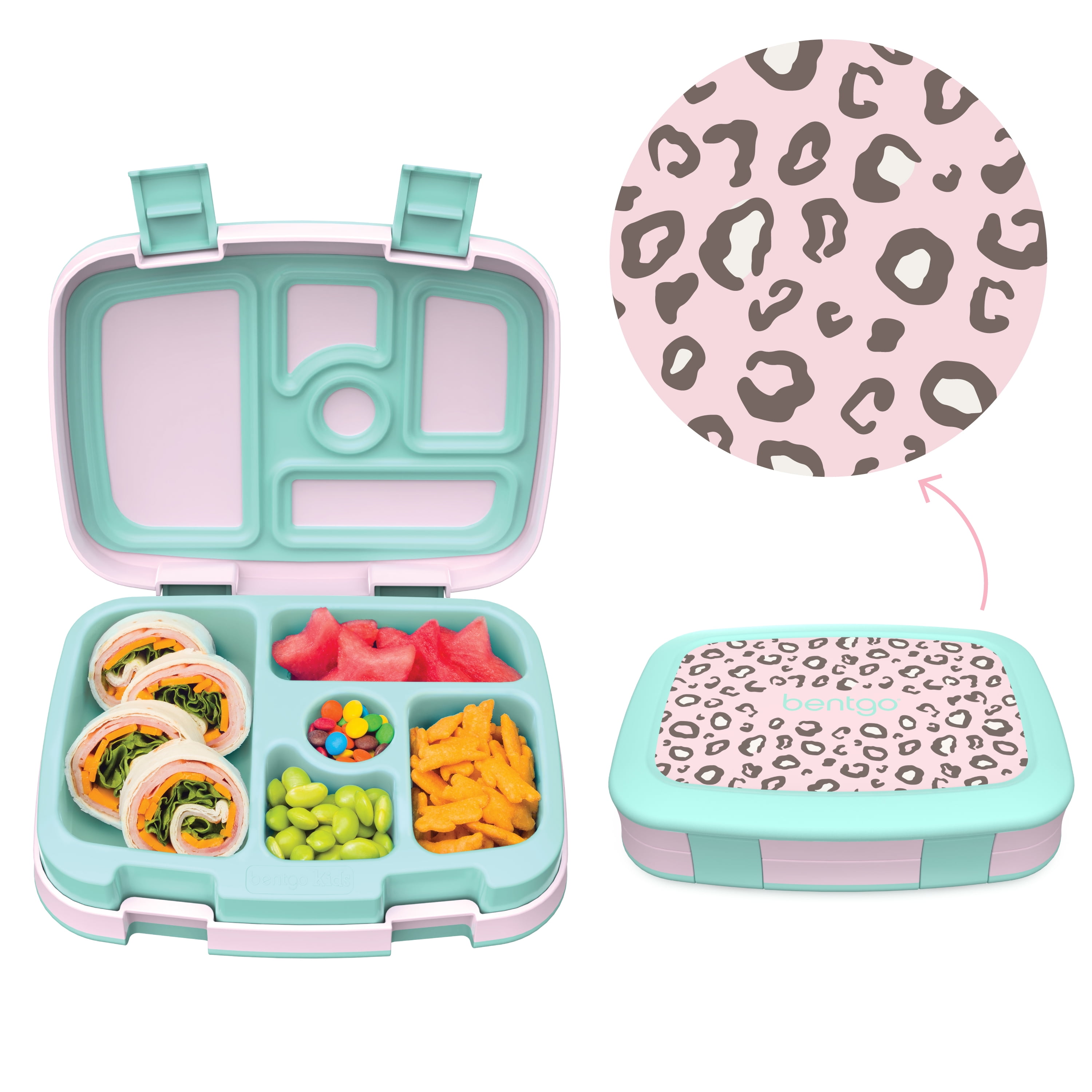 Bentgo Kids Lunch Box Bento-Styled Durable & Leak Proof Unicorn Purple Ages  3-7 for sale online