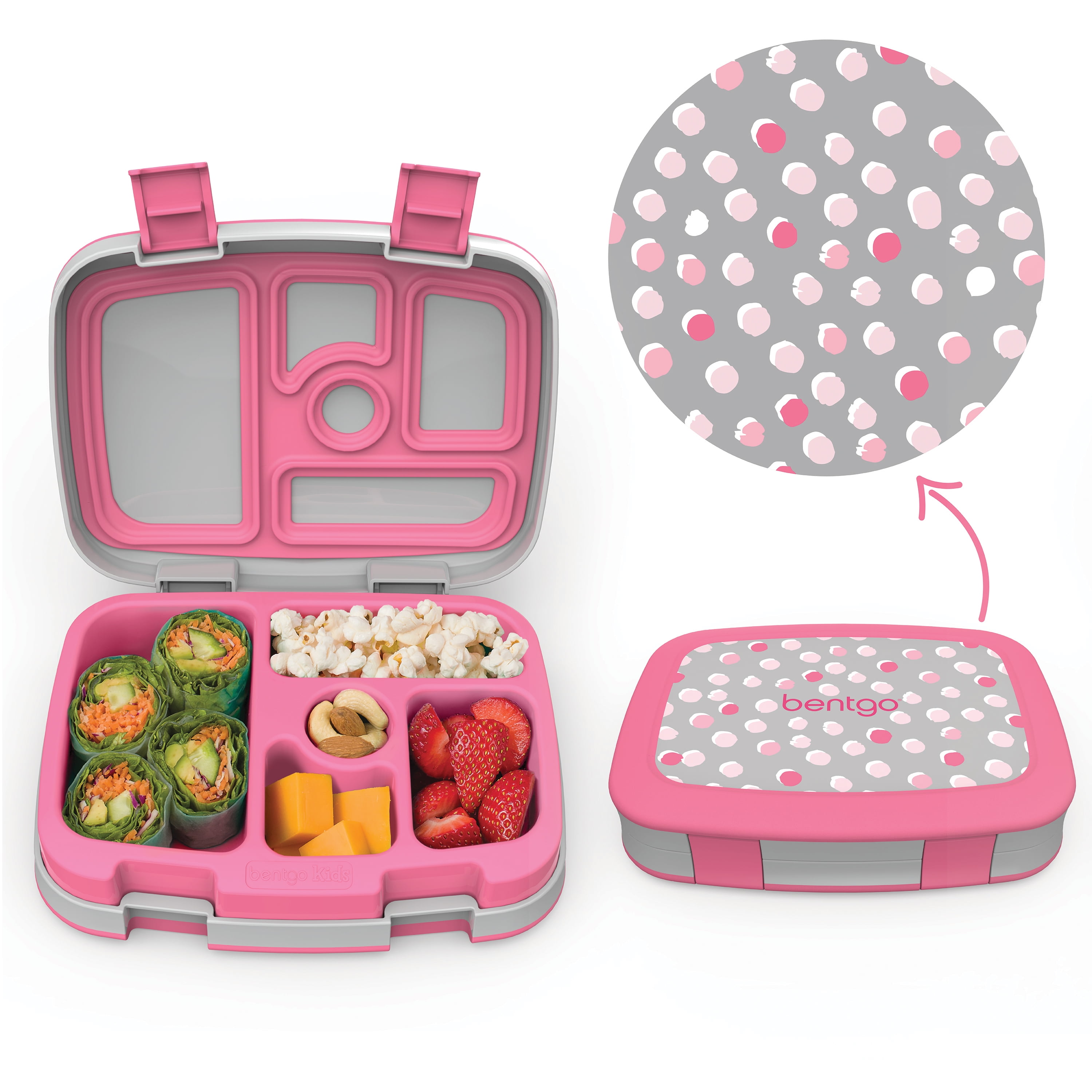 Bentgo Kids Durable & Leak Proof Rocket Children's Lunch Box - Red/Navy, 1  ct - Fry's Food Stores