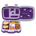 thumbnail image 1 of Bentgo Kids Prints Leak-Proof, 5-Compartment Bento-Style Kids Lunch Box - Ideal Portion Sizes for Ages 3-7, Durable, Drop-Proof, Dishwasher Safe, & Made with BPA-Free Materials Unicorn, 1 of 8