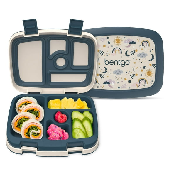 Bentgo Kids Prints Bento Box 5-Compartment Friendly Skies 19.2 oz. (BGKDPT-SKY)
