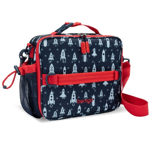 bentgo Kids Insulated Lunch Bag 3-Compartment Rocket (BGPTBAG-RKT)