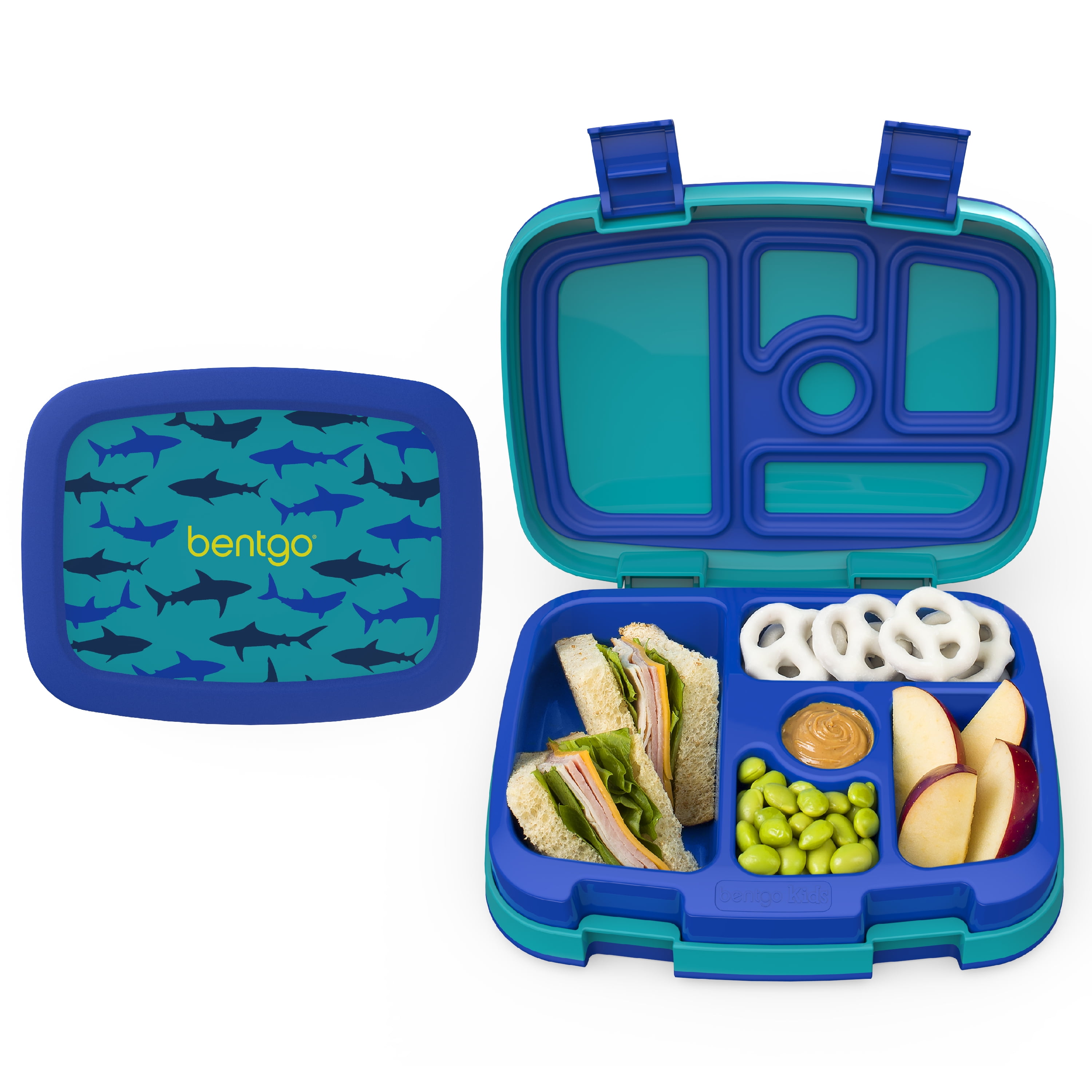 bentgo Pop Lunch Box, Spring Green/Blue (BGOPOP-SG) - Yahoo Shopping