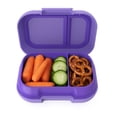 thumbnail image 1 of Bentgo Kids Snack - 2 Compartment Leak-Proof Bento Box Container for Snacks and Small Meals, Easy-Open Latch, Dishwasher Safe, BPA-Free for School, Daycare, & Sports - Ideal for Ages 3+ (Purple), 1 of 9