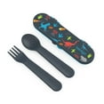 thumbnail image 1 of bentgo Kids Dinosaur Plastic Utensil Set (BGKDUTPL-DNO), 1 of 7
