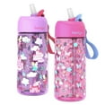 thumbnail image 1 of bentgo Plastic Water Bottle 15 oz. Rainbows & Butterflies/Fairies 2/Pack (BGKDWB2-2), 1 of 8