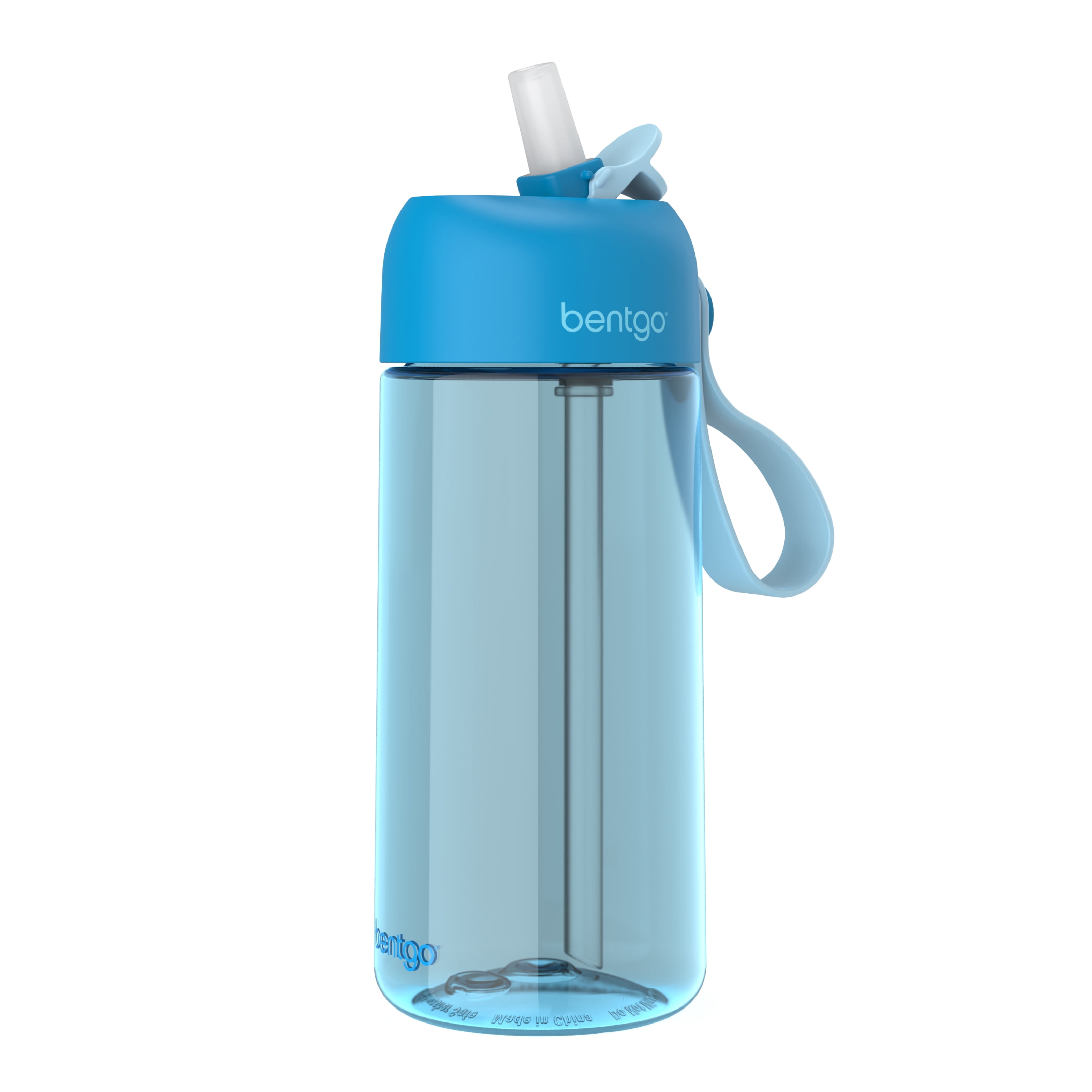 Live Infinitely 20oz Kids Water Bottle with Easy Sip Straw - Water Bottle Is Dishwasher Safe & BPA Free Kids Water Bottle (Reef)