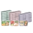 thumbnail image 1 of Bentgo Meal Prep Containers – 90-Piece Reusable Food Storage Set, BPA-Free, Microwave, Freezer & Dishwasher Safe, Stackable Portion Control Containers for Lunch, Meal Prep & Leftovers, 1 of 5