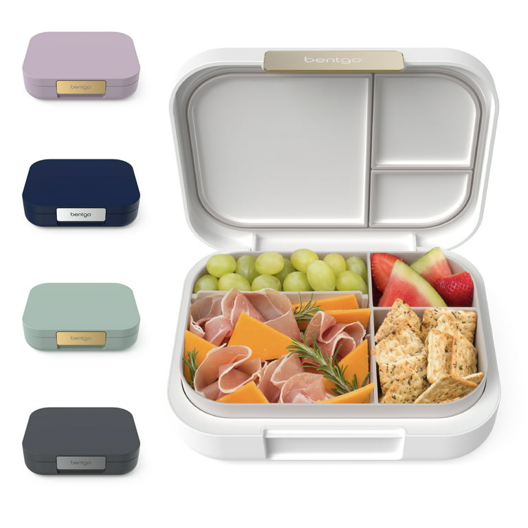 Bentgo Modern Versatile 4-Compartment Bento-Style Lunch Box for Adults and  Teens