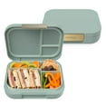 thumbnail image 1 of Bentgo Modern - Adult & Teen Bento Lunch Box; 3-4 Compartments, Leak-Resistant, 5.5 Cup Capacity/44 fl oz, Improved Locking Clips, Reusable, BPA-Free, Dishwasher/Microwave Safe Tray (Mint Green), 1 of 9