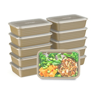 MOJUN Food preservation tray, Stackable and Reusable