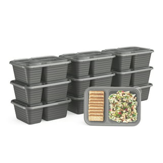 Bentgo® All-in-One Salad Container - Large Salad Bowl, Bento Box Tray,  Leak-Proof Sauce Container, Airtight Lid, & Fork for Healthy Adult Lunches;