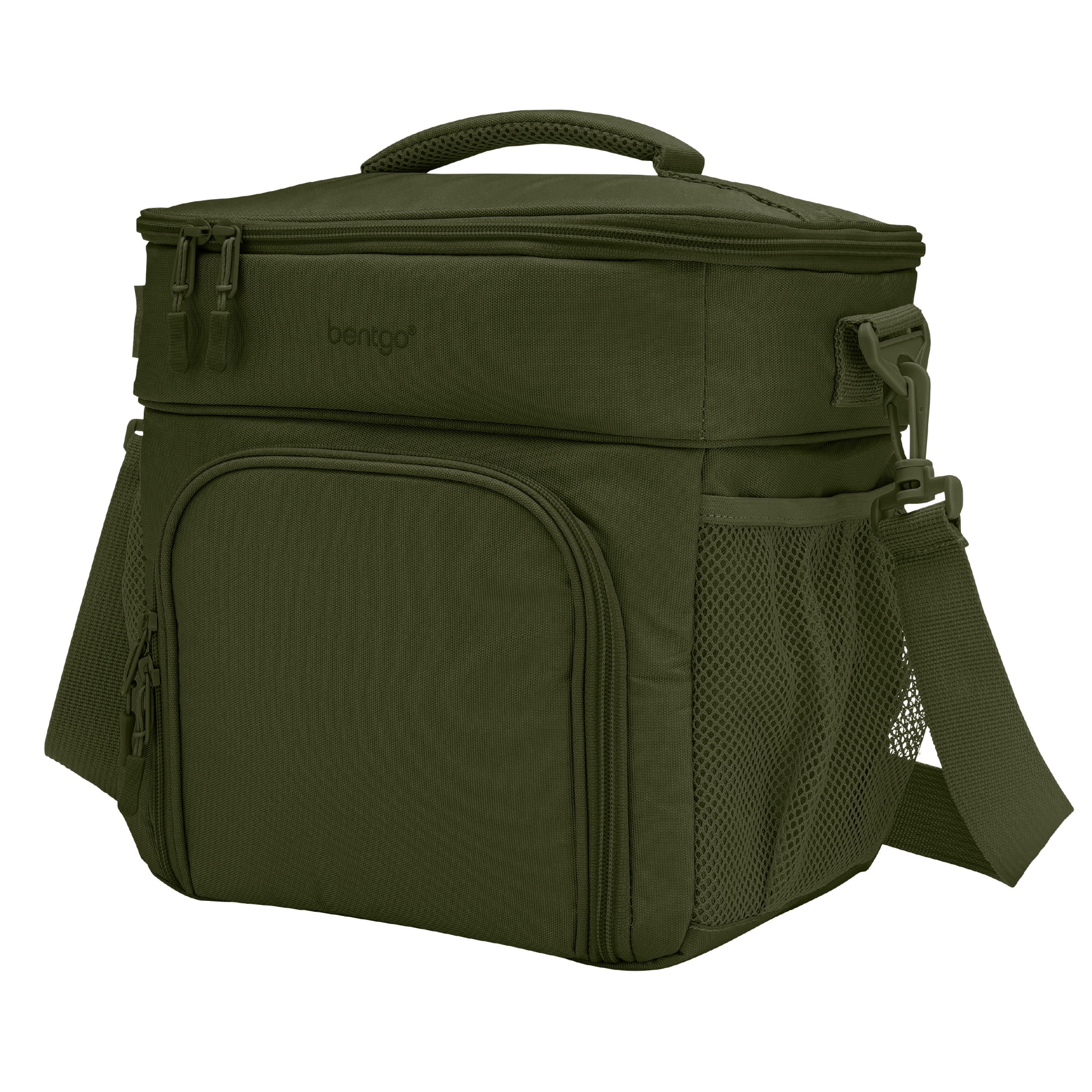 bentgo Prep Deluxe Insulated Multimeal Bag 5-Compartment Olive Green (BGPRPBAG-OG)