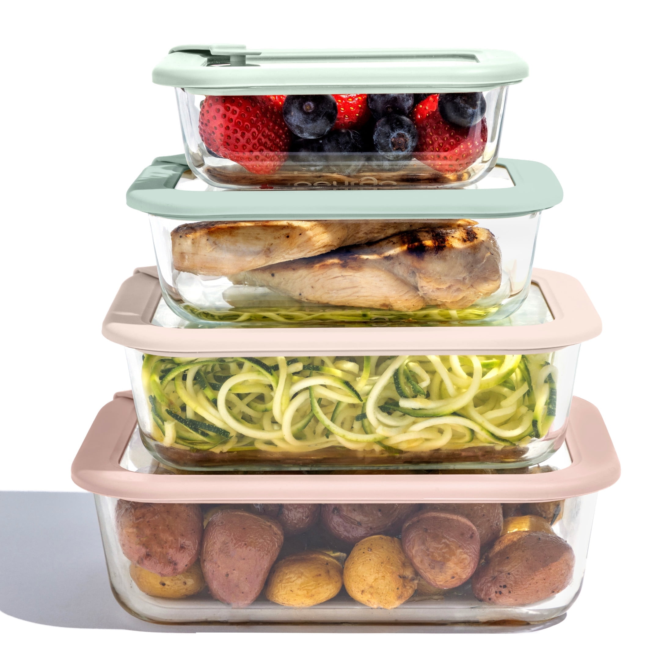 Bentgo Signature Leak-Proof Glass Food Storage - 12-Piece Set
