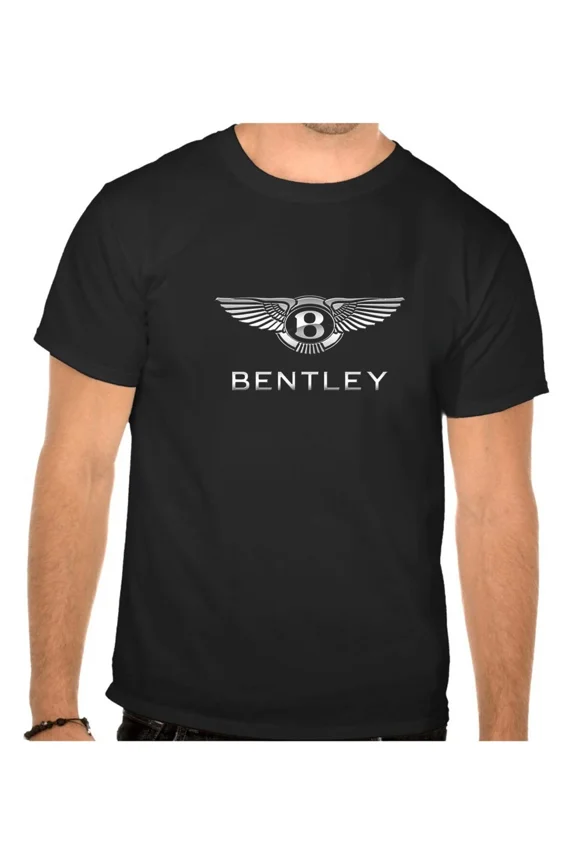 Bentley Auto Logo Schwarze T-SHIRT -1000