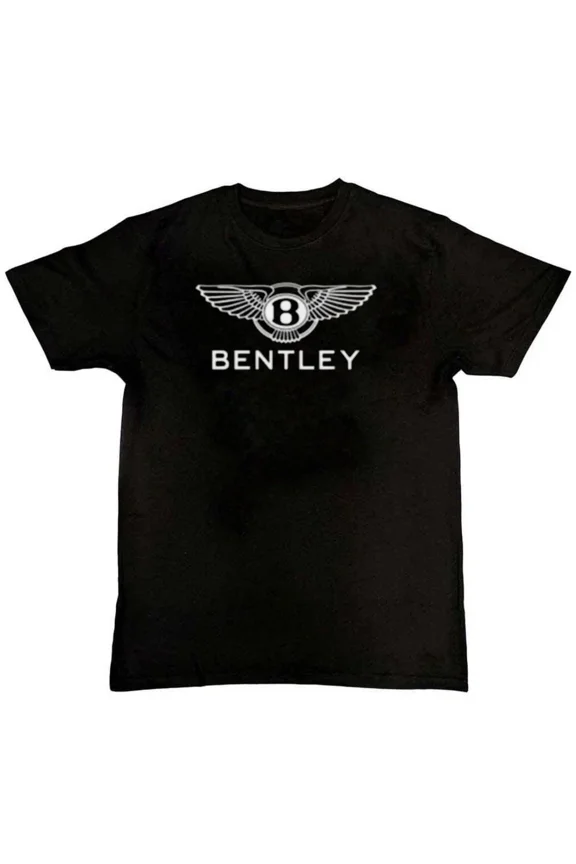 Bentley Car Logo Graphic Print Unisex Mens T-Shirt S M L XL 2 3 4 XL