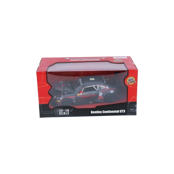 Bentley Continental GT3 Concept, Gray - Showcasts 68267GY - 1/24 Scale Diecast Model Car