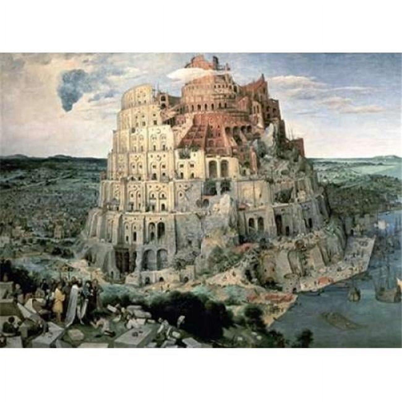 Bentley Global Arts PDX276922SMALL Tower of Babel Poster Print by ...
