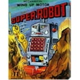 thumbnail image 1 of Bentley Global Arts dba American Walls GCS-374860-1824-142 retrobot 'Super Robot' Stretched Canvas, 1 of 1