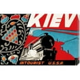 thumbnail image 1 of Bentley Global Arts dba American Walls GCS-376464-30-142 Retro Travel 'Kiev - Intourist U.S.S.R.' Stretched Canvas, 1 of 1