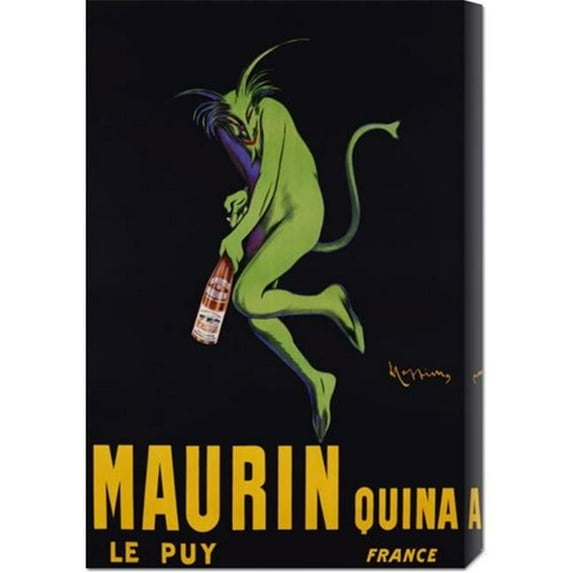 Bentley Global Arts dba American Walls GCS-379114-2030-142 Leonetto Cappiello 'Maurin Quina- ca. 1906' Stretched Canvas