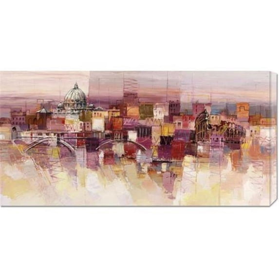 Bentley Global Arts dba American Walls GCS-375330-1836-142 Luigi Florio 'Sognando Roma' Stretched Canvas