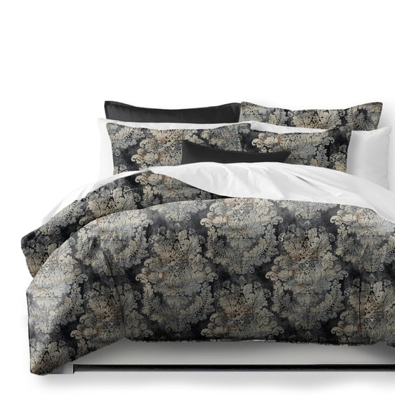 Bentley Linen Cindersmoke Coverlet Set California King