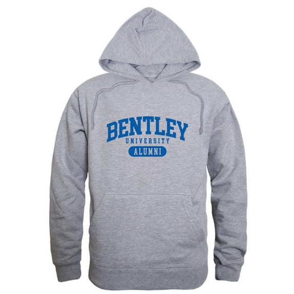 Bentley University Falcons Alumni Hoodie, Heather Grey - Small