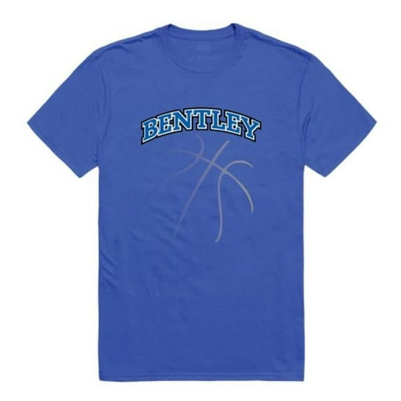 Bentley University Falcons College Basketball T-Shirt, Royal - Extra Large
