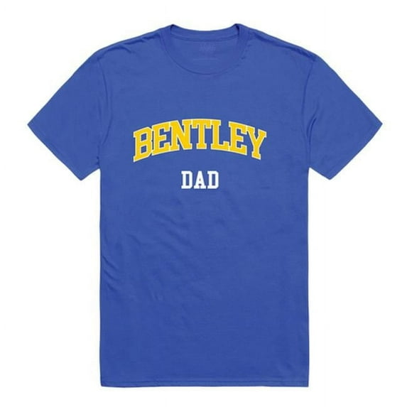 Bentley University Falcons College Mom Short Sleeve T-Shirt, Royal - Large