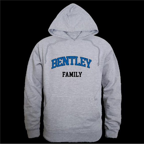 Bentley University Falcons Family Hoodie, Heather Grey - Large