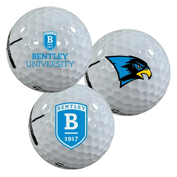 Bentley University Falcons Logo Edition Taylormade Distance+ Golf Balls 12-Pack (Dozen)