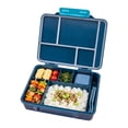 thumbnail image 1 of Bento Box Adult Lunch Box, 5-Compartment Leak-Proof Meal Prep Container for Work Travel Blue, 1 of 6