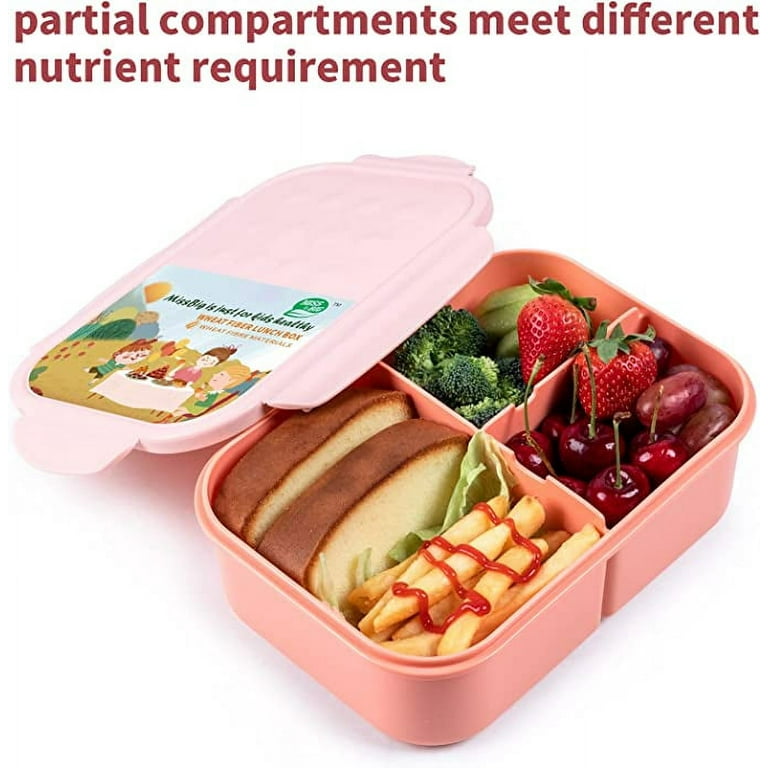 Bento Box,Bento Box Adult Lunch Box,Ideal Leak Proof Lunch Containers,Moms Choice Kids Lunch Box,No BPAs and No Chemical Dyes,Microwave and Dishwasher