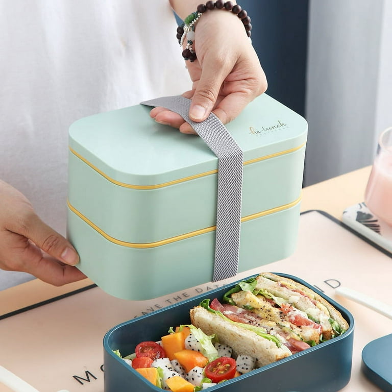 Bento Box For Adults,VIGOR Stackable Bento Lunch Container
