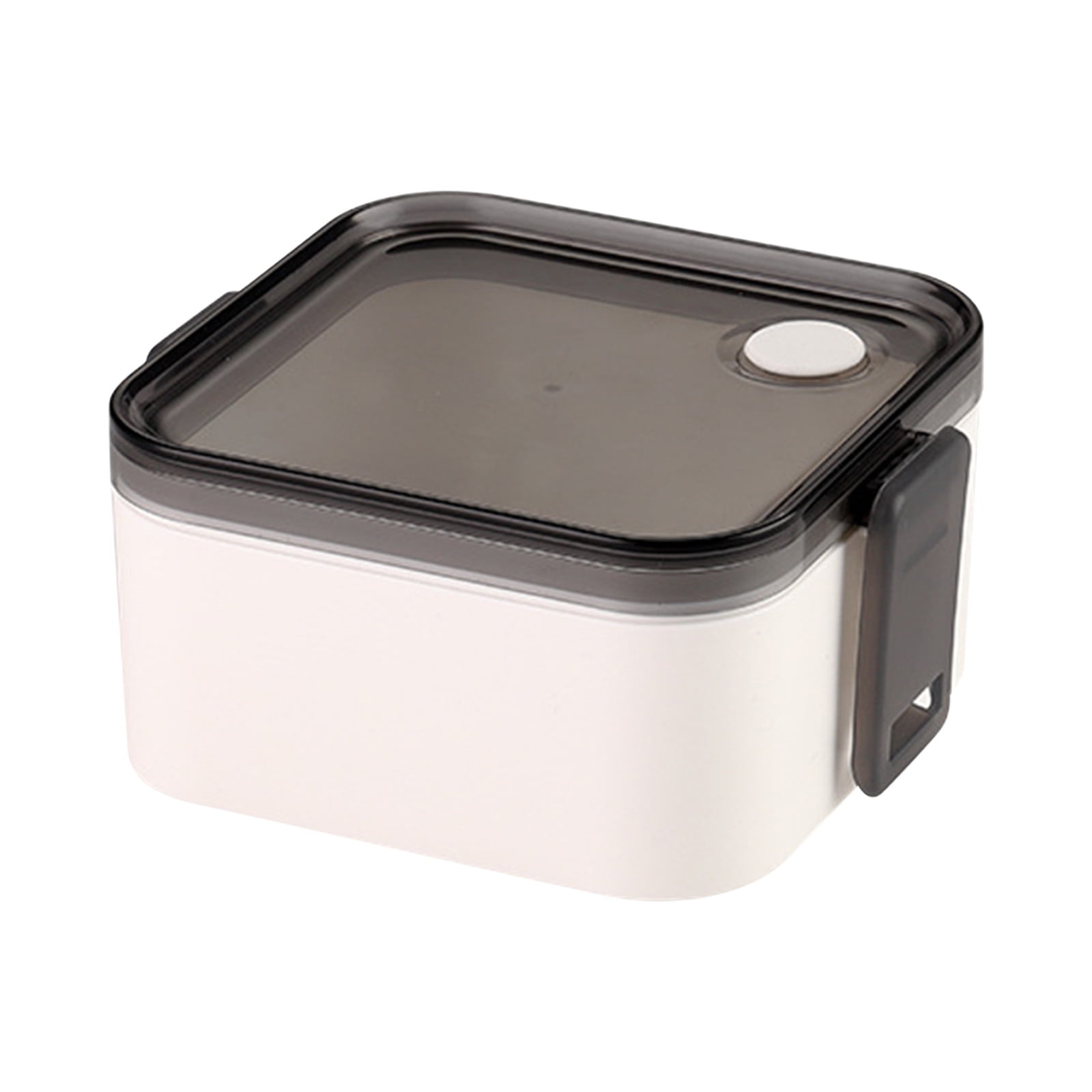 Bento Box, Plastic Double Layer Lunch Box, Microwave Oven Special Lunch ...