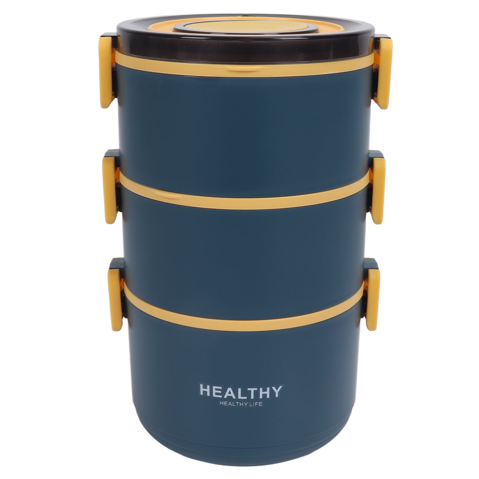 Bento Boxes, Thermal Lunch Box 2200ml Three Layer Portable 304