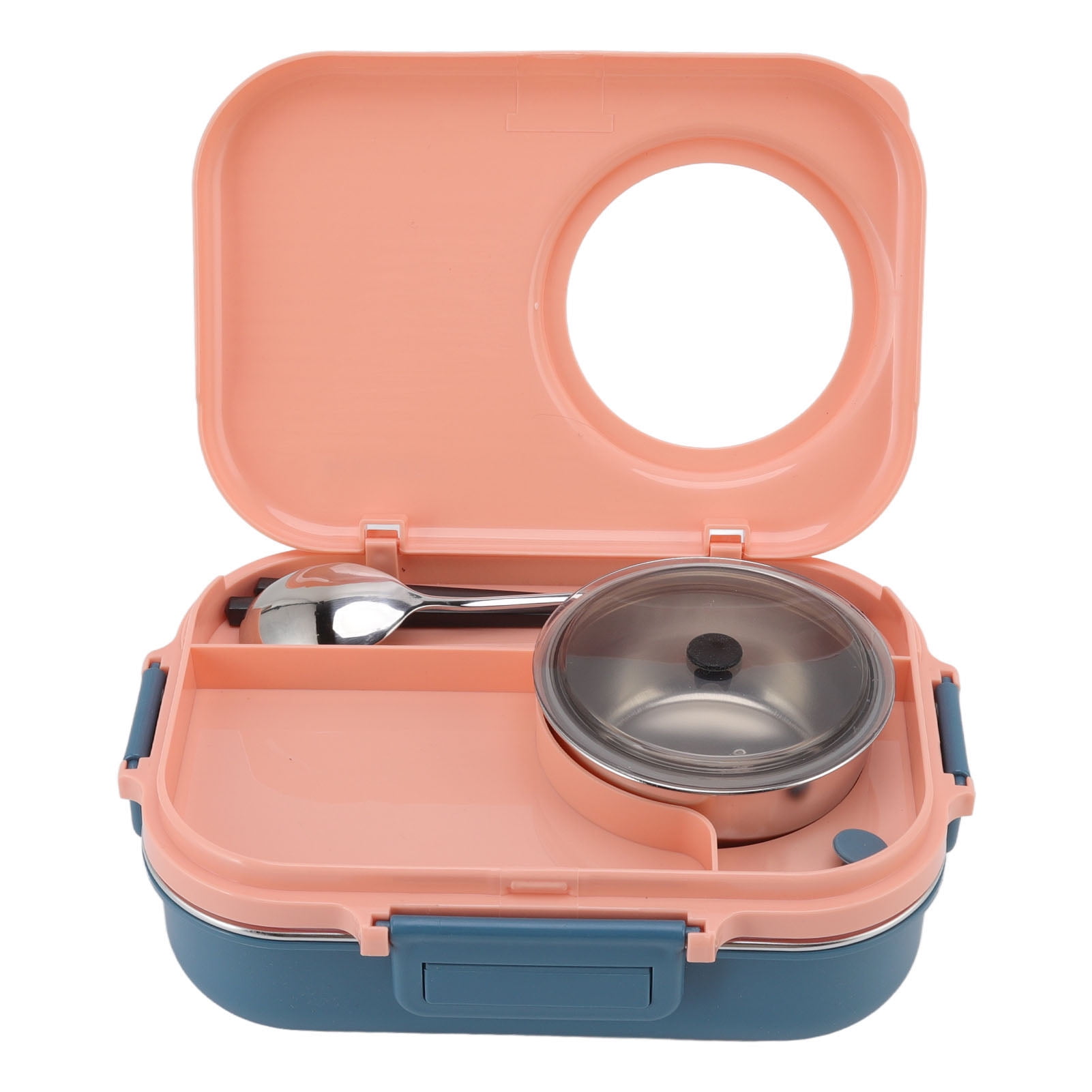 Bento Lunch Box, 1100ml Double Layer Thermal Insulated Hot Food Lunch