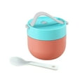 thumbnail image 1 of Bento Lunch Box for Women,Insulated Food Container,Portable Soup Cup Lunch Box,Plastic Thermos Cup Food Container,Thermos Cup Vacuum Lunch Box with Spoon, 1 of 2