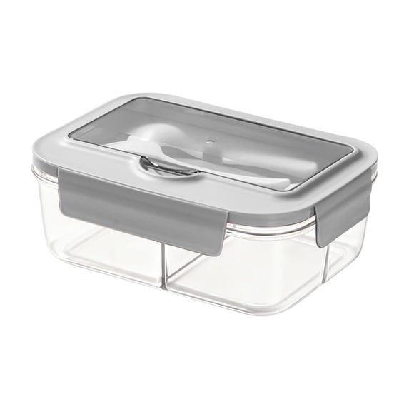 Bento Lunch Box for Adults - Insulated Compartmented Container with Cutlery, 1400 ml, BPA-Free, Microwave & Dishwasher Safe
