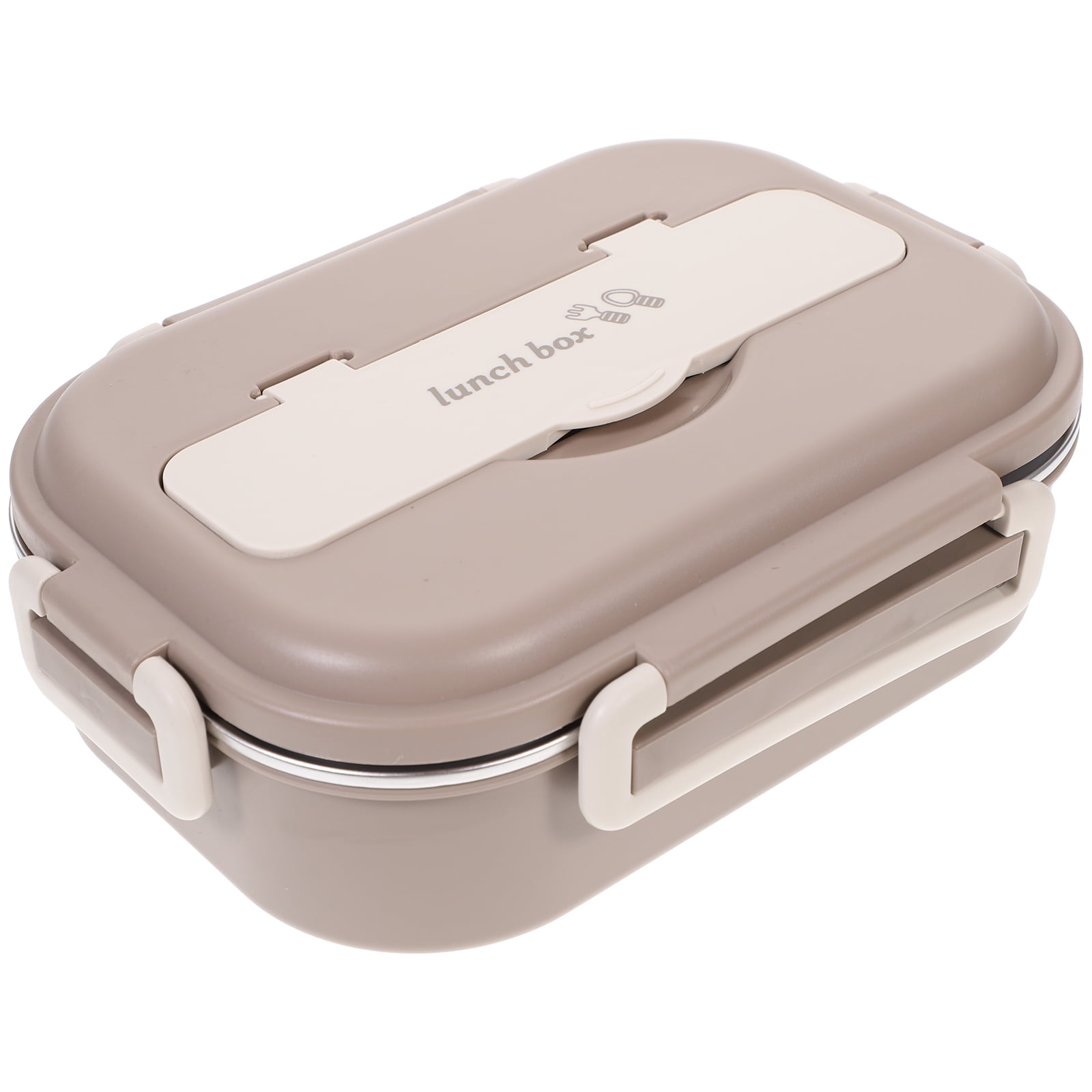 Bento Stainless Steel Square Containers with Lids Child Student