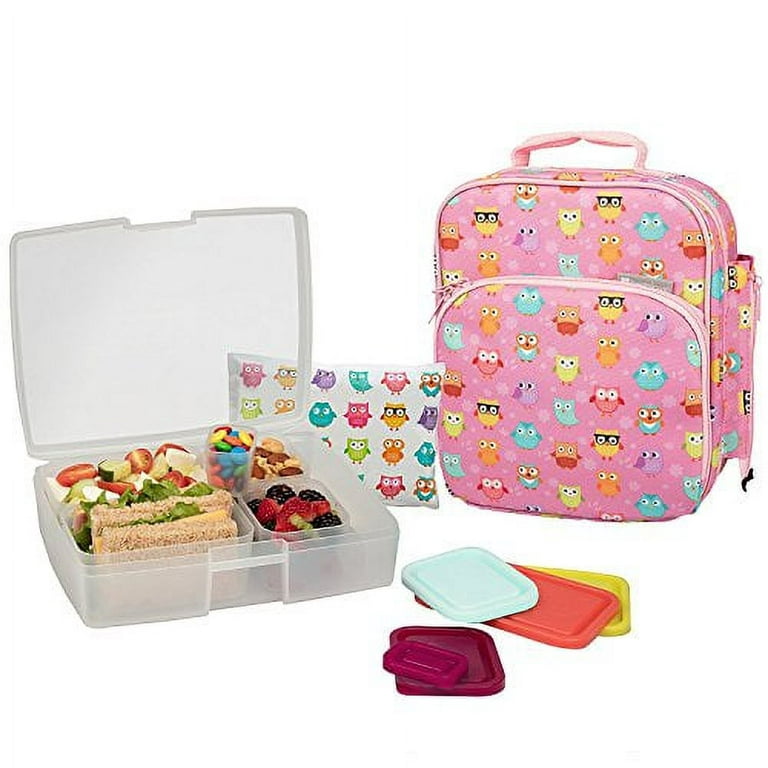 Bentology Lunch Bag and Box Set for Girls, 9 Pieces Total - Kids Insulated  Lunchbox Tote, Bento Box,…See more Bentology Lunch Bag and Box Set for
