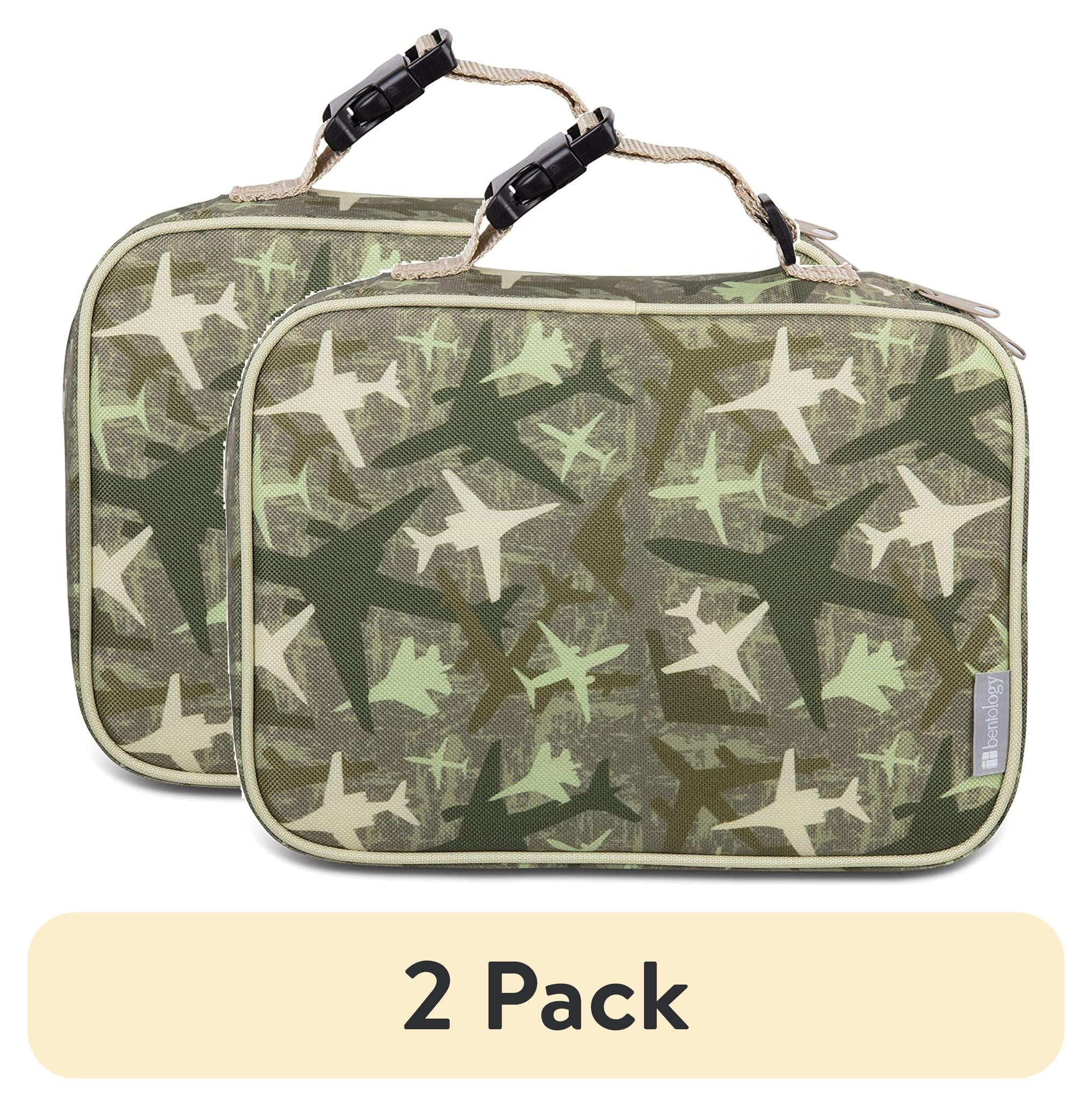 (2 pack) Bentology Lunch Box for Boys Kids Insulated, Durable