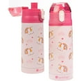 thumbnail image 1 of Bentology Stainless Steel 13oz Insulated Kids Water Bottle w Built In Straw- Easy to Open, Reusable BPA-Free, Fits in Most Lunch Boxes for Boys, Girls, School, Sports, Camp - Unicorn, 1 of 6