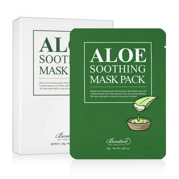 Benton Aloe Soothing Mask Pack 10 Sheets