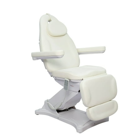 Benton Facial Massage Bed Electric Multi-Purpose 3 Motors Beauty Lash Chair, White