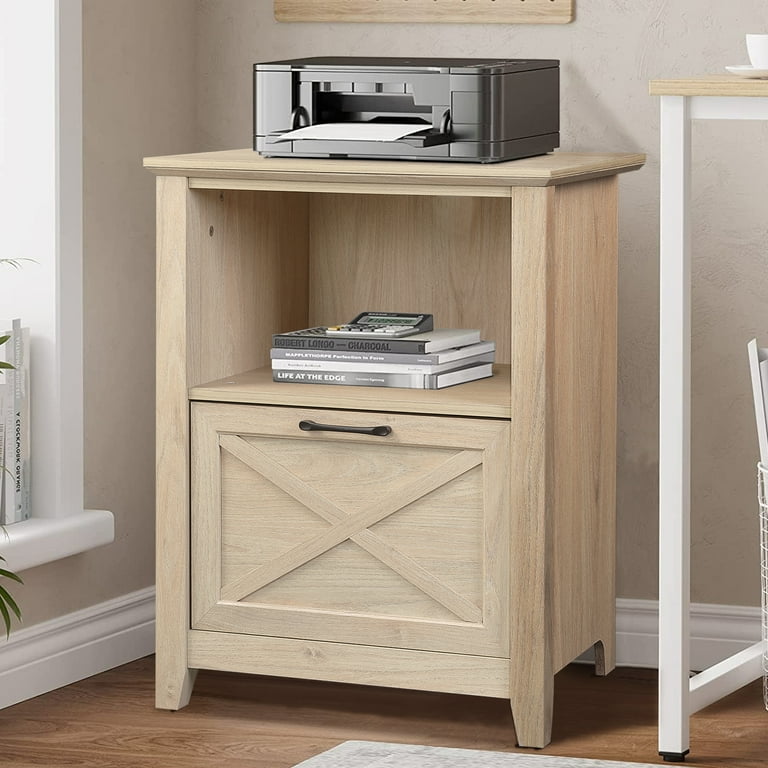 Benton Park 30 inch Farmhouse Design Wood End Table with Storage